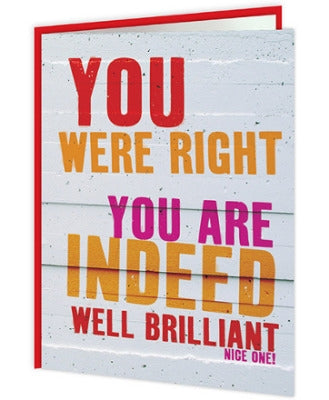 Word Up! - You Are Indeed Well Brilliant - new