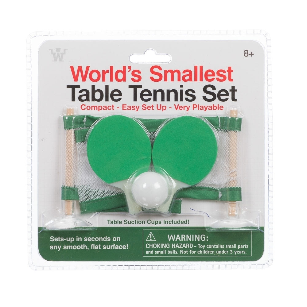 World’s Smallest! - Table Tennis - new