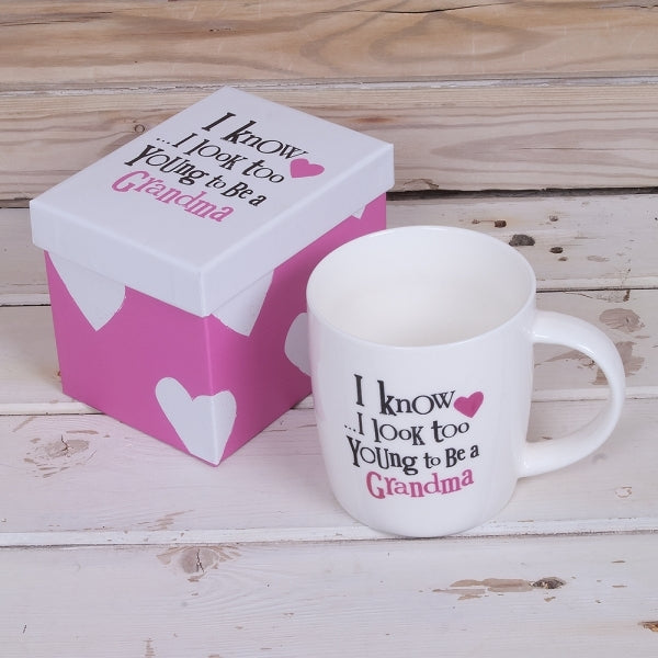 Too Young To Be A Grandma Mug - new